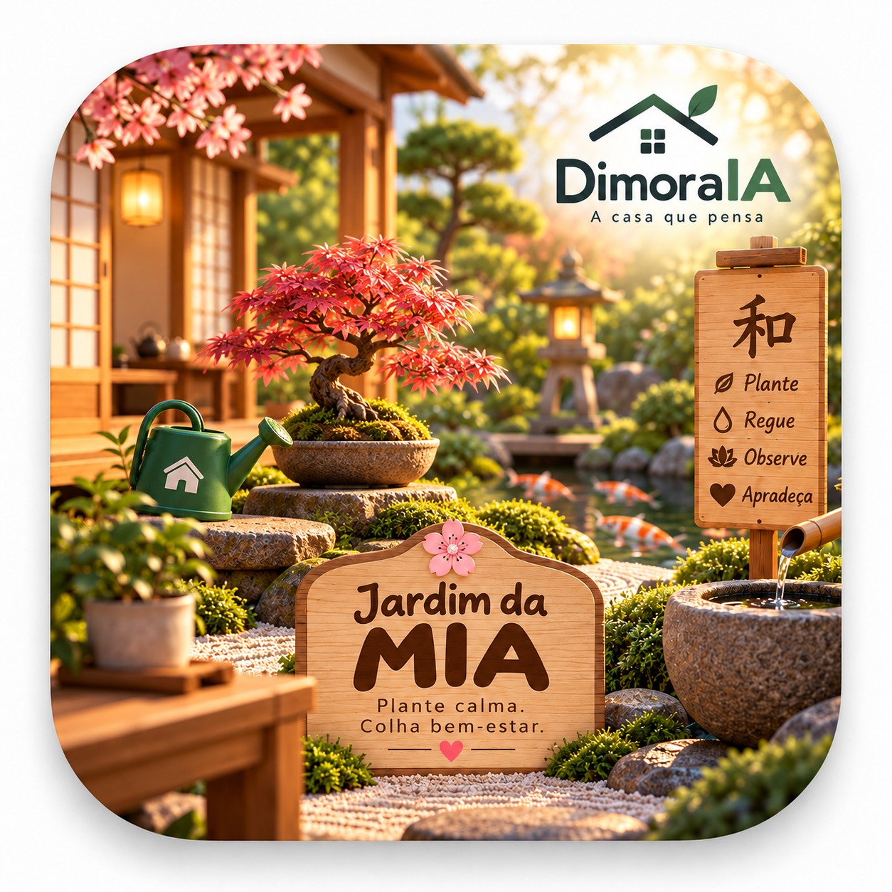 Jardim da MIA — Presente de Inauguração