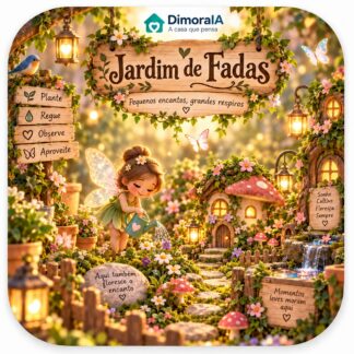 Jardim de Fadas - Jardim Encantado Digital